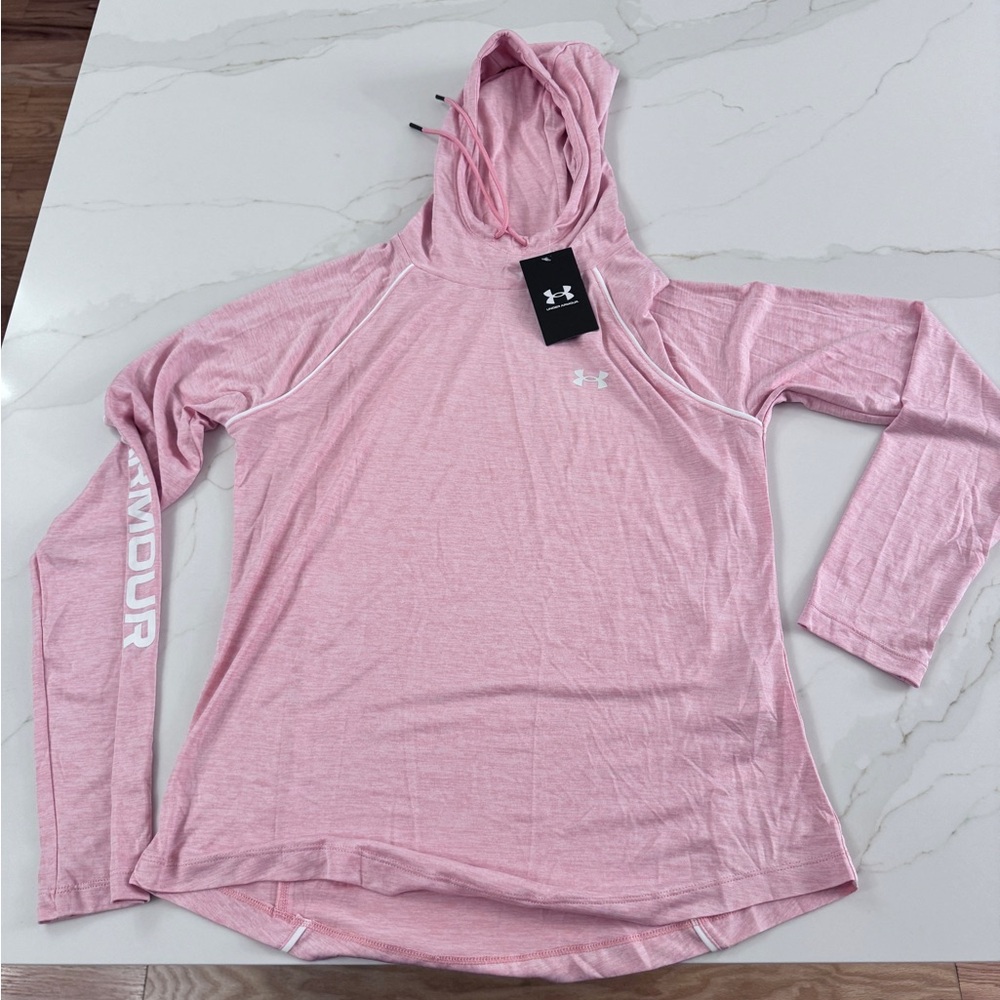 Under Armour Women's Light Pink Hoodie